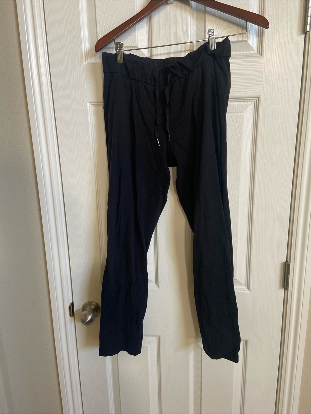 lululemon athletica Black Drawstring Relaxed Joggers